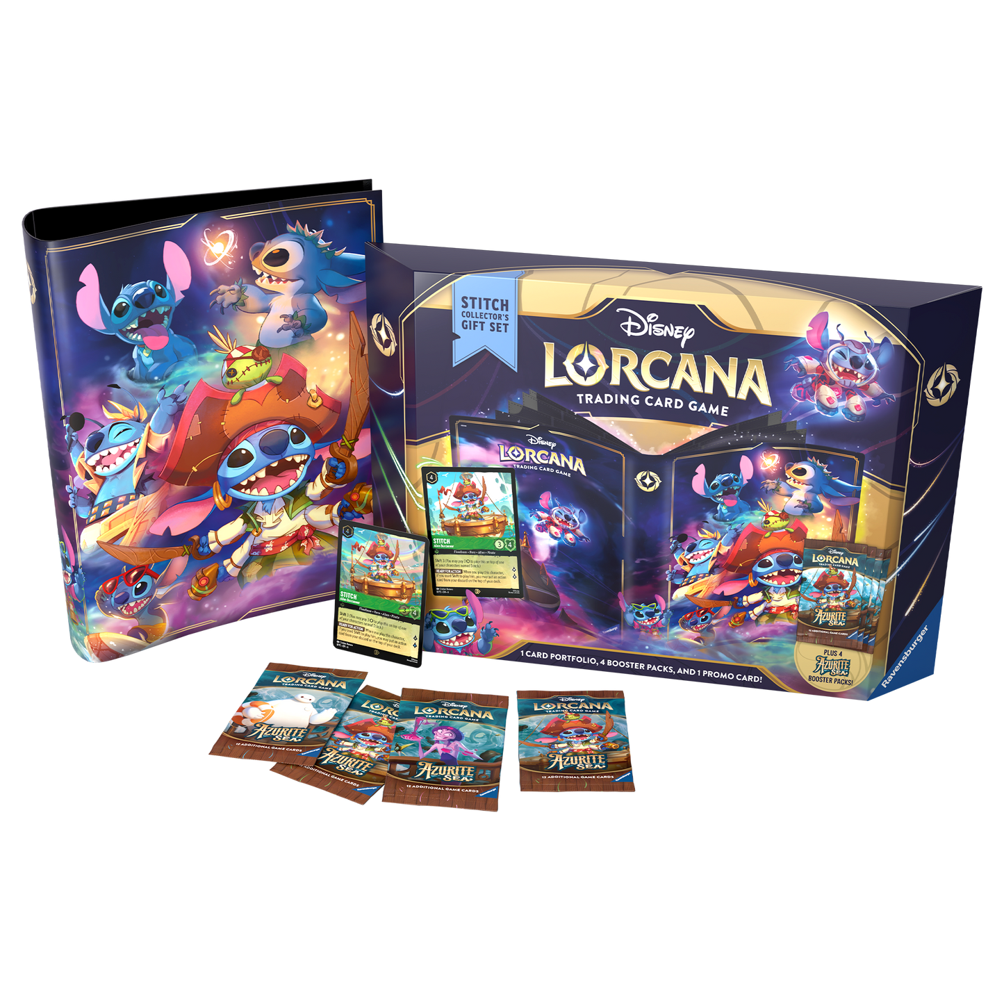 Disney Lorcana TCG Azurite Sea - Stitch Collector’s Gift Set