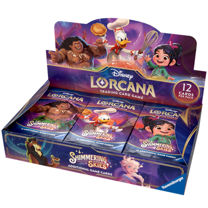 Disney Lorcana TCG Shimmering Skies - Booster Box (24 x Booster Packs)