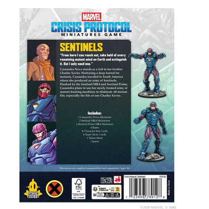 Marvel Crisis: Protocol X-Men Sentinels Affiliation Pack