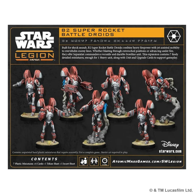 Star Wars: Legion - B2 Super Battle Droid Rocket Troopers