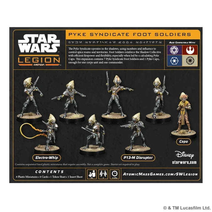 Star Wars: Legion - Pyke Syndicate Foot Soldiers