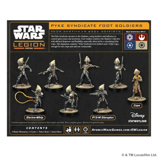 Star Wars: Legion - Pyke Syndicate Foot Soldiers