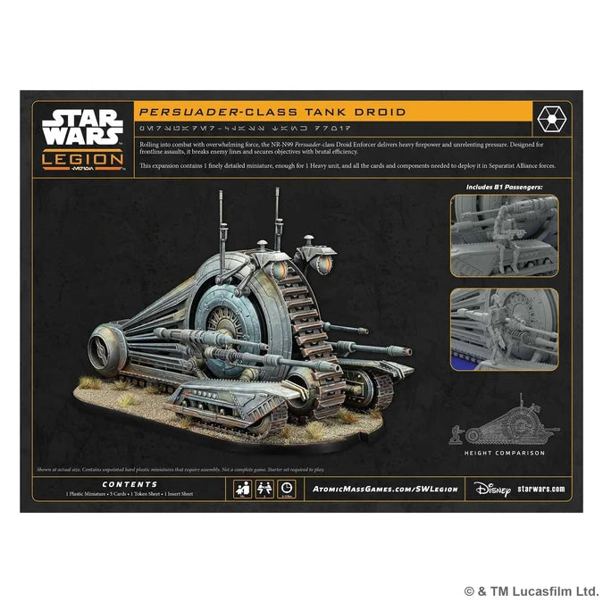 Star Wars: Legion - Persuader Class Tank Droid