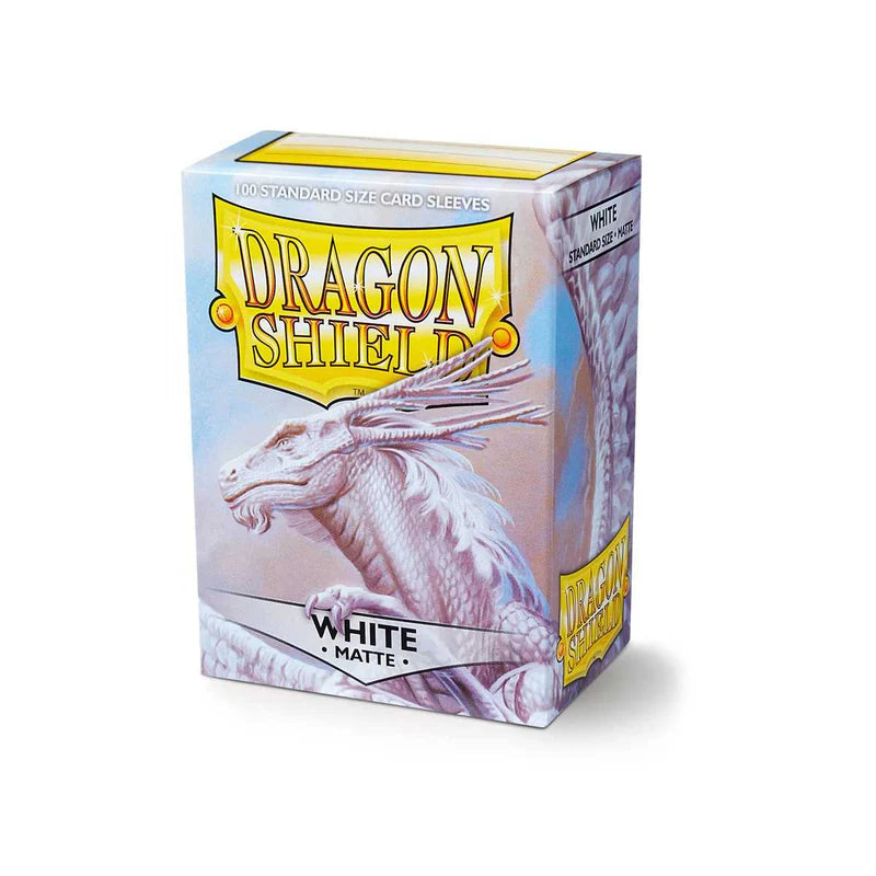 Dragon Shield Matte - White 100pk