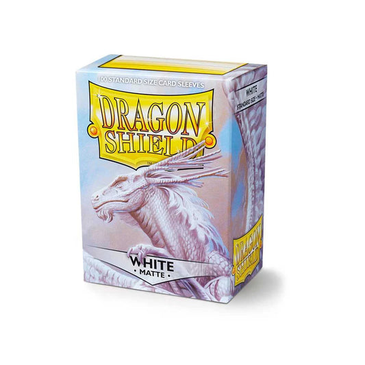 Dragon Shield Matte - White 100pk