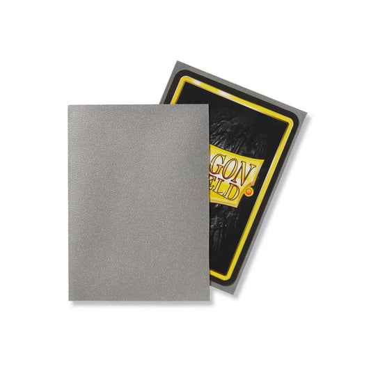 Dragon Shield Matte - Silver 100pk