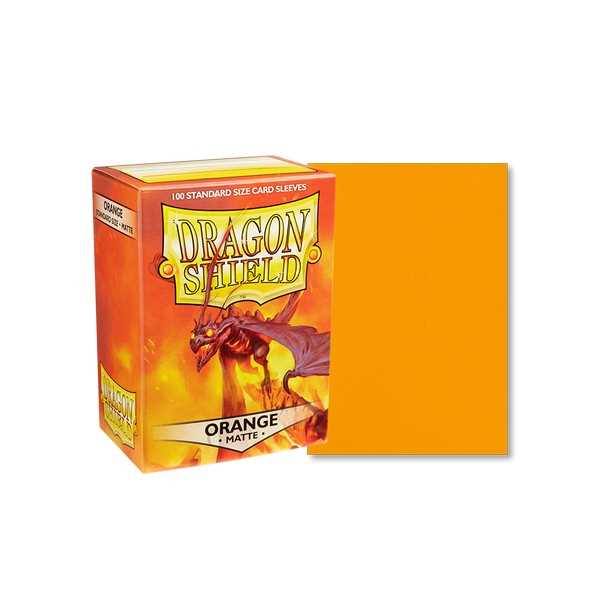 Dragon Shield Matte - Orange 100pk