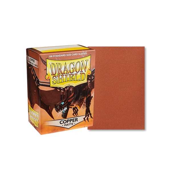 Dragon Shield Matte - Copper 100pk