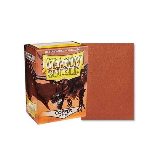 Dragon Shield Matte - Copper 100pk