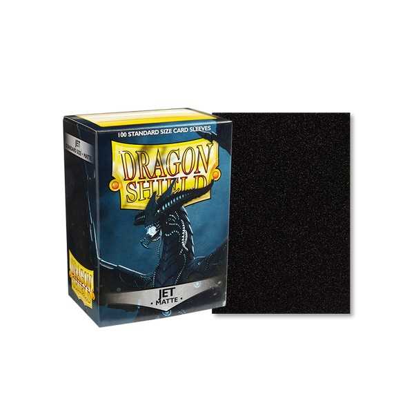 Dragon Shield Matte - Jet 100pk