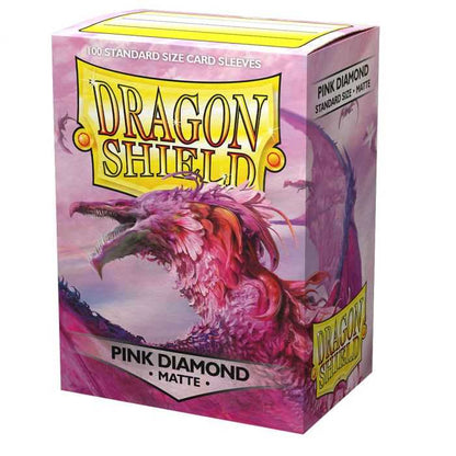 Dragon Shield Matte Sleeves - Pink Diamond 100pk