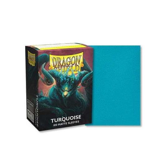 Dragon Shield Matte Sleeves - Turquoise 100pk