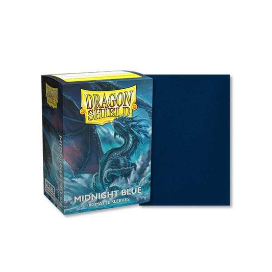 Dragon Shield Matte Sleeves - Midnight Blue 100pk