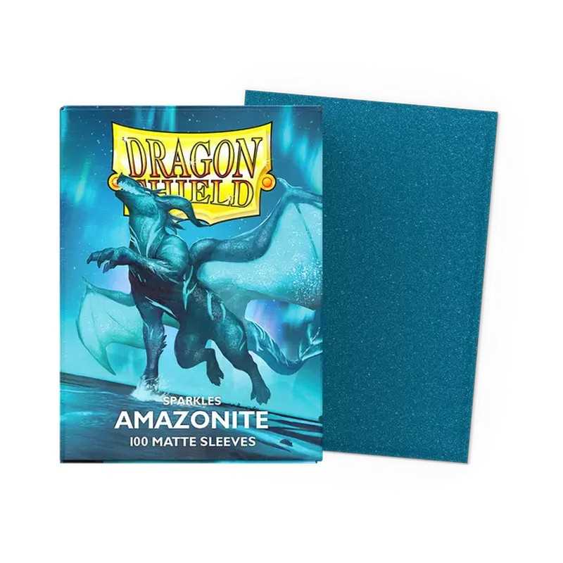 Dragon Shield Matte Sleeves - Sparkles Amazonite 100pk