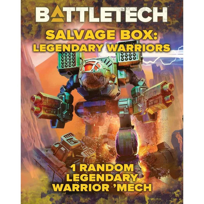 BattleTech SalvageBox: Legendary Warriors Display