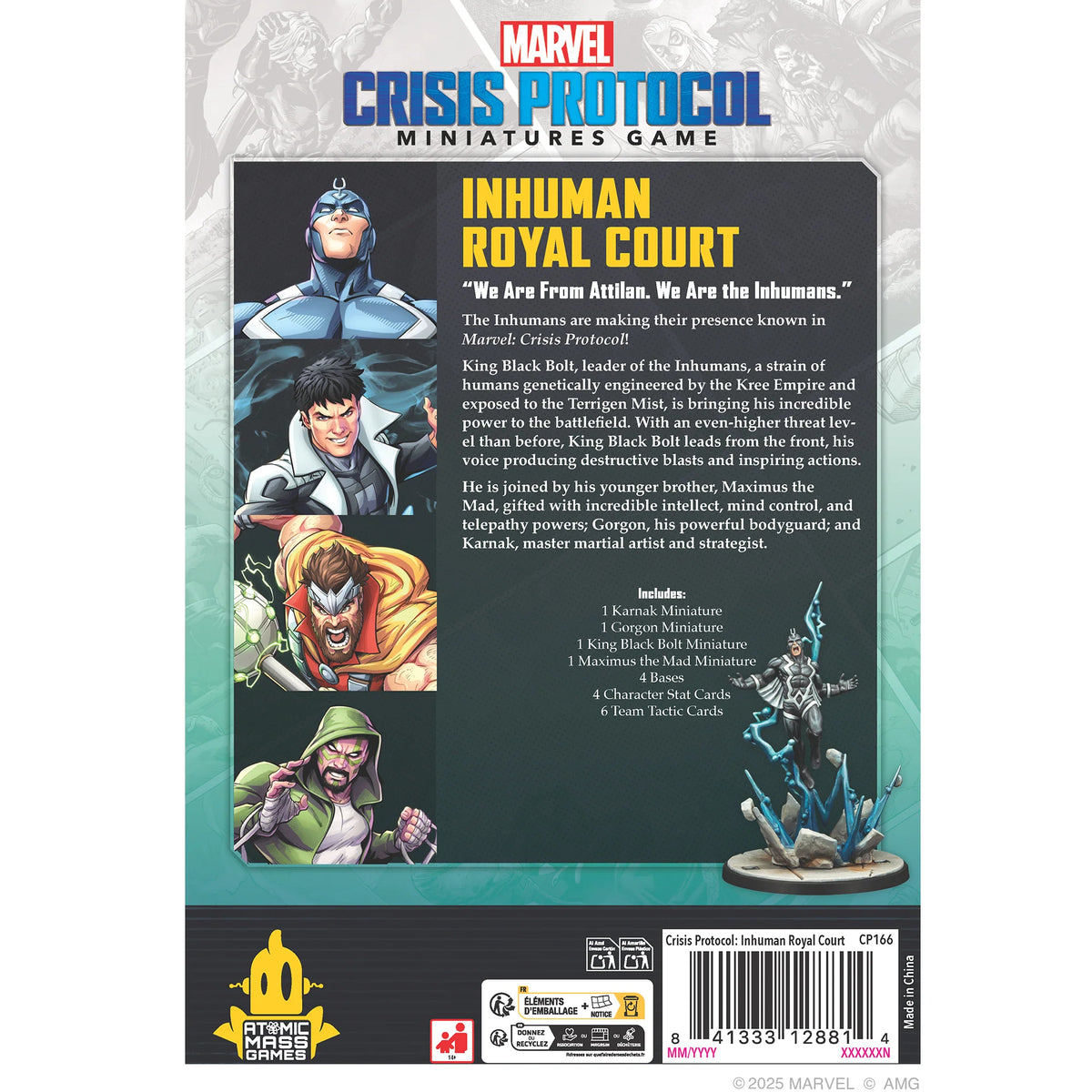 Marvel Court Marvel: Crisis Protocol - Inhuman Royal Court – Tycho's Games