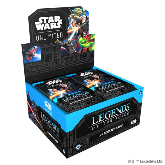 Star Wars: Unlimited Legends of the Force Booster Display CDU