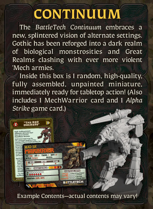 BattleTech Salvage Box Gothic POP