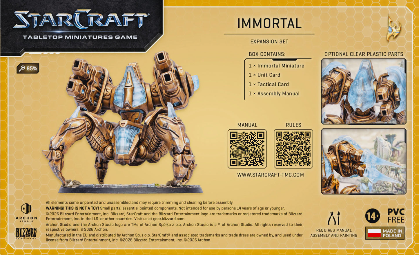 STARCRAFT® IMMORTAL - PROTOSS - EXPANSION SET