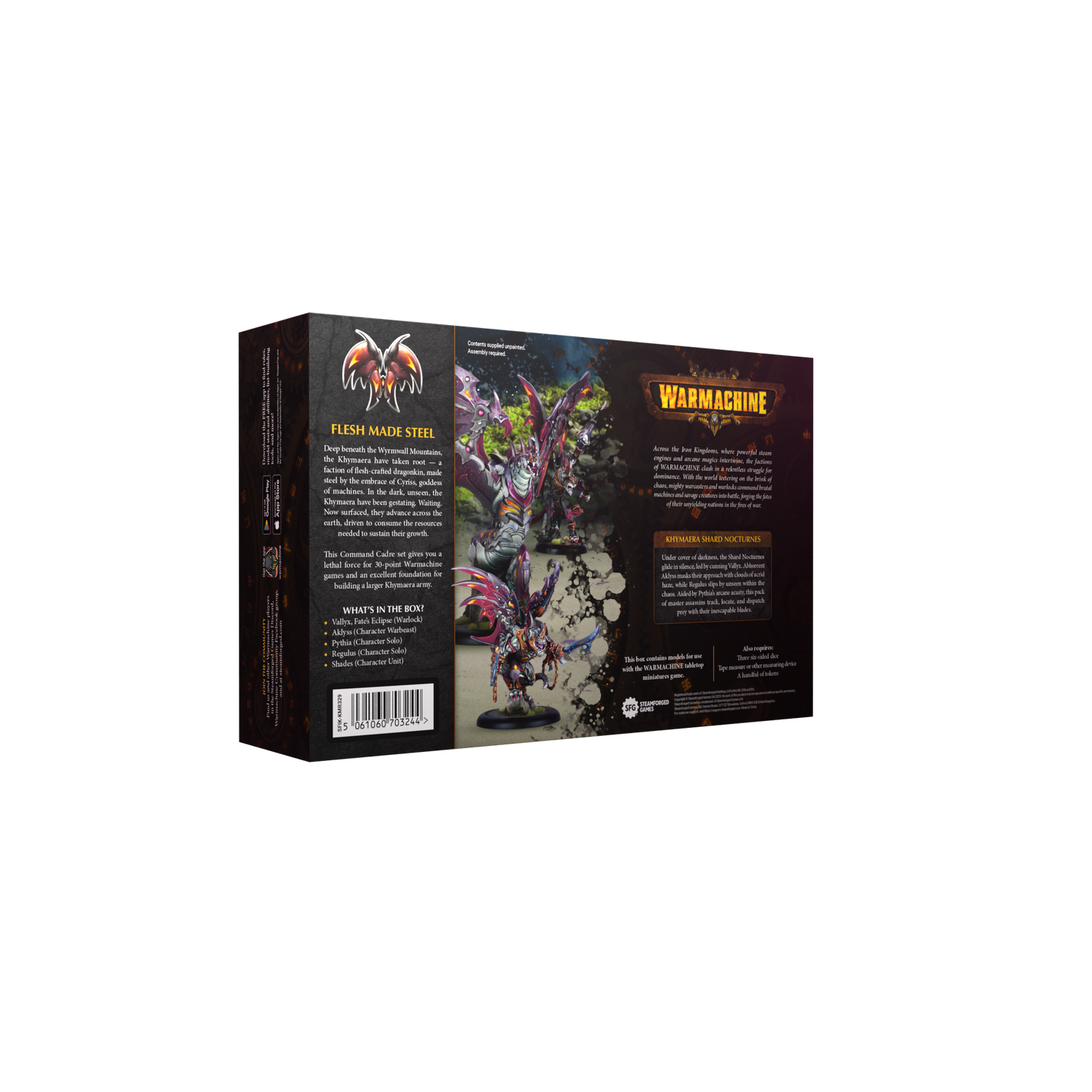 Warmachine: Khymaera Shard Nocturnes Command Starter (HIPS)
