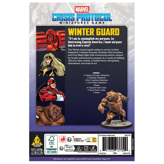 Marvel: Crisis Protocol Winter Guard
