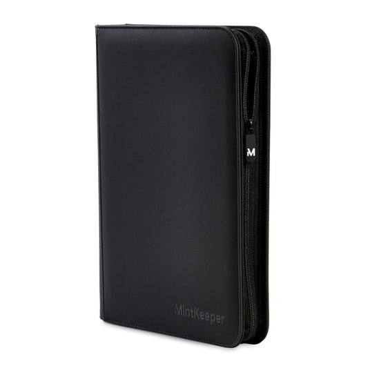 MintKeeper - 4 Pocket Premium Zip Trading Card Binder