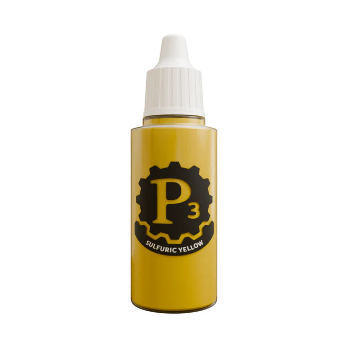 P3 Paints: Sulfuric Yellow