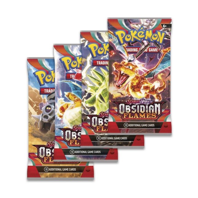 Pokémon TCG: Scarlet & Violet 3 Obsidian Flames Booster (Single Pack)