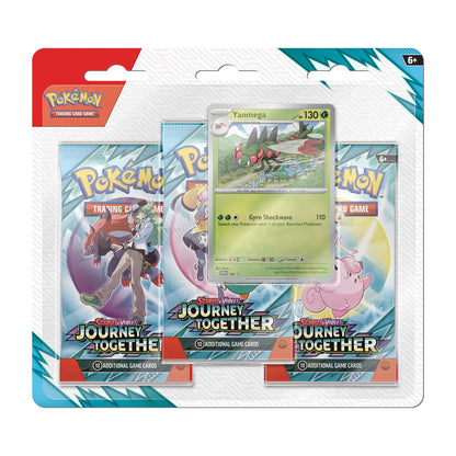 Pokémon TCG: Scarlet & Violet 9 – Journey Together - 3-Pack Blister