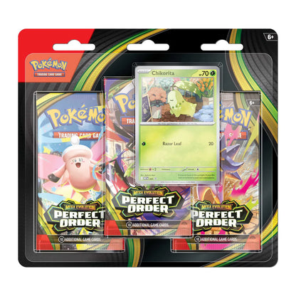 Pokémon TCG: Mega Evolution Perfect Order - 3 Pack