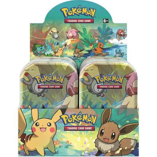 (September Restock) Pokémon TCG: Kanto Friends Mini Tin (Set of 5 Variants)