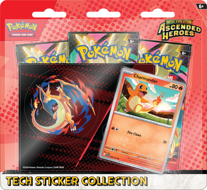 Pokémon TCG: Mega Evolution Ascended Heroes - Tech Sticker Collection - Assorted