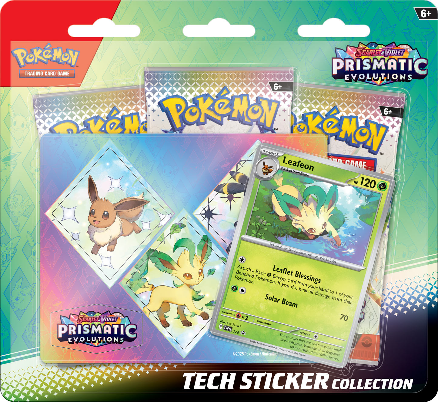 Pokémon TCG: Scarlet & Violet 8.5 - Prismatic Evolutions Tech Sticker Collection
