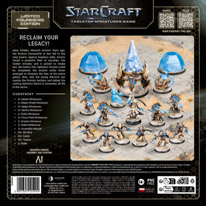 STARCRAFT® PROTOSS STARTER SET FOUNDERS EDITION