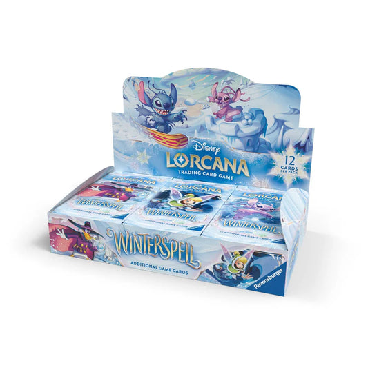 Disney Lorcana TCG - Winterspell Booster Pack Display (24) - Set 11