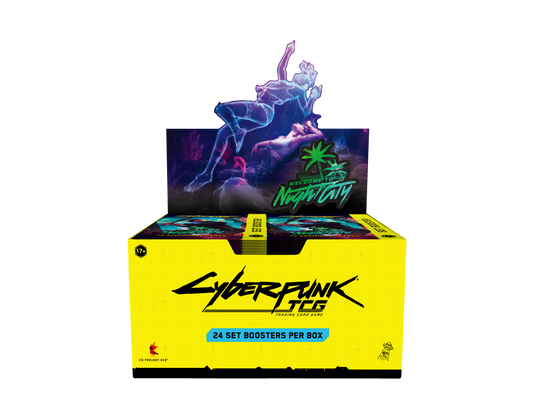 Cyberpunk TCG - Welcome to Night City Booster Display (24 Packs)