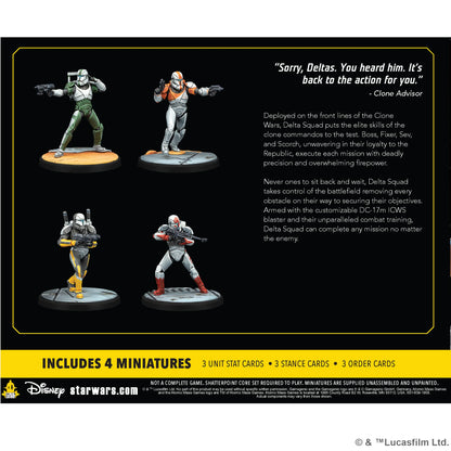 Star Wars: Shatterpoint Delta Force Form Up
