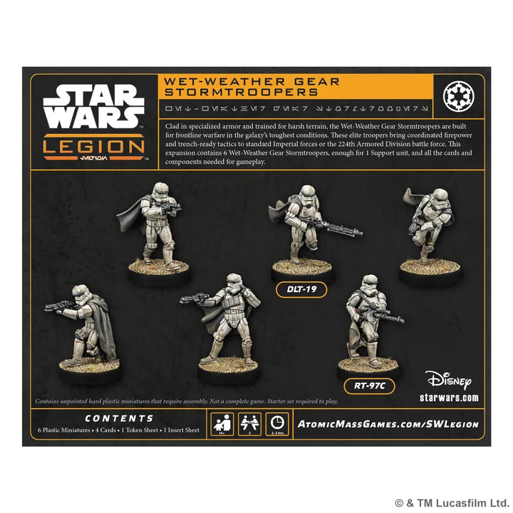 Star Wars: Legion – Wet-Weather Gear Stormtroopers