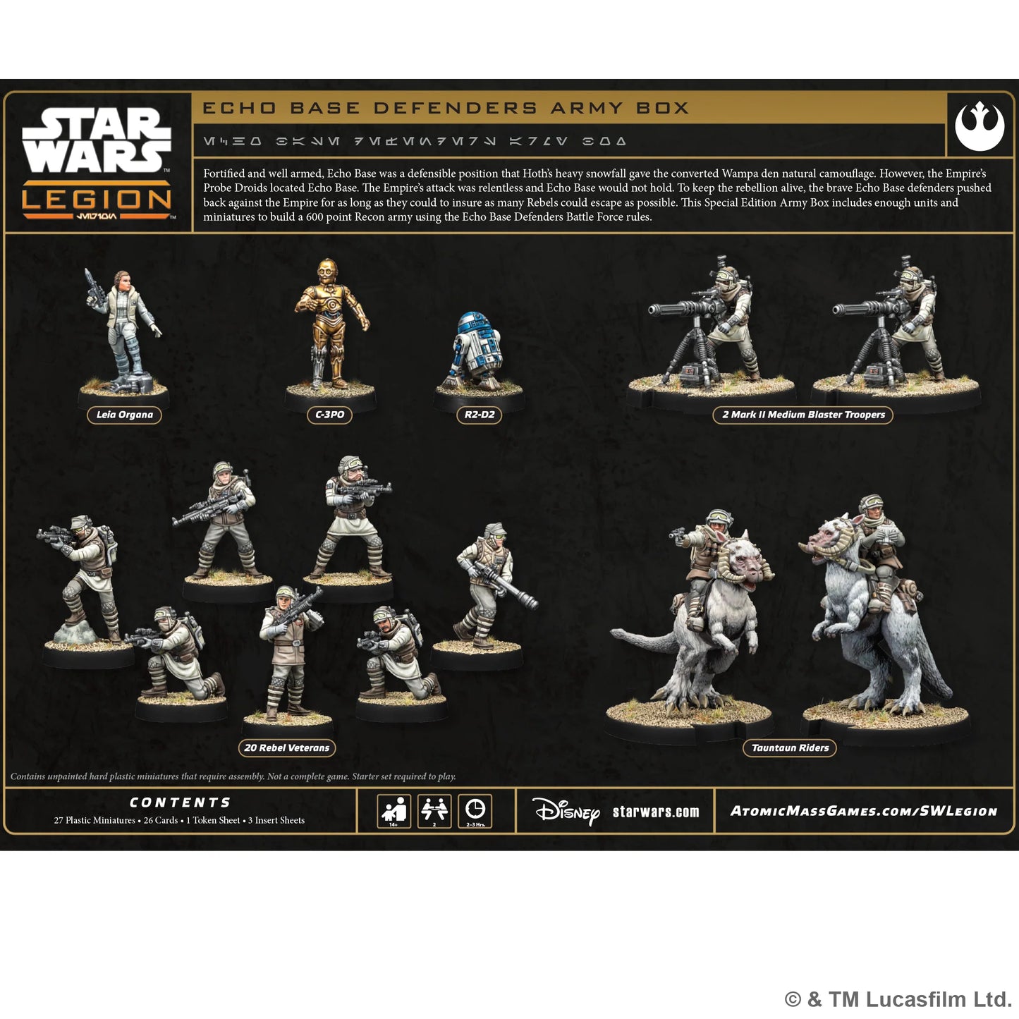 Star Wars: Legion – Echo Base Defenders Special Edition Army Box