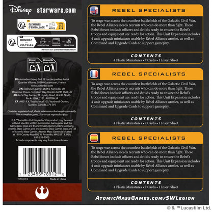 Star Wars: Legion - Rebel Specialists