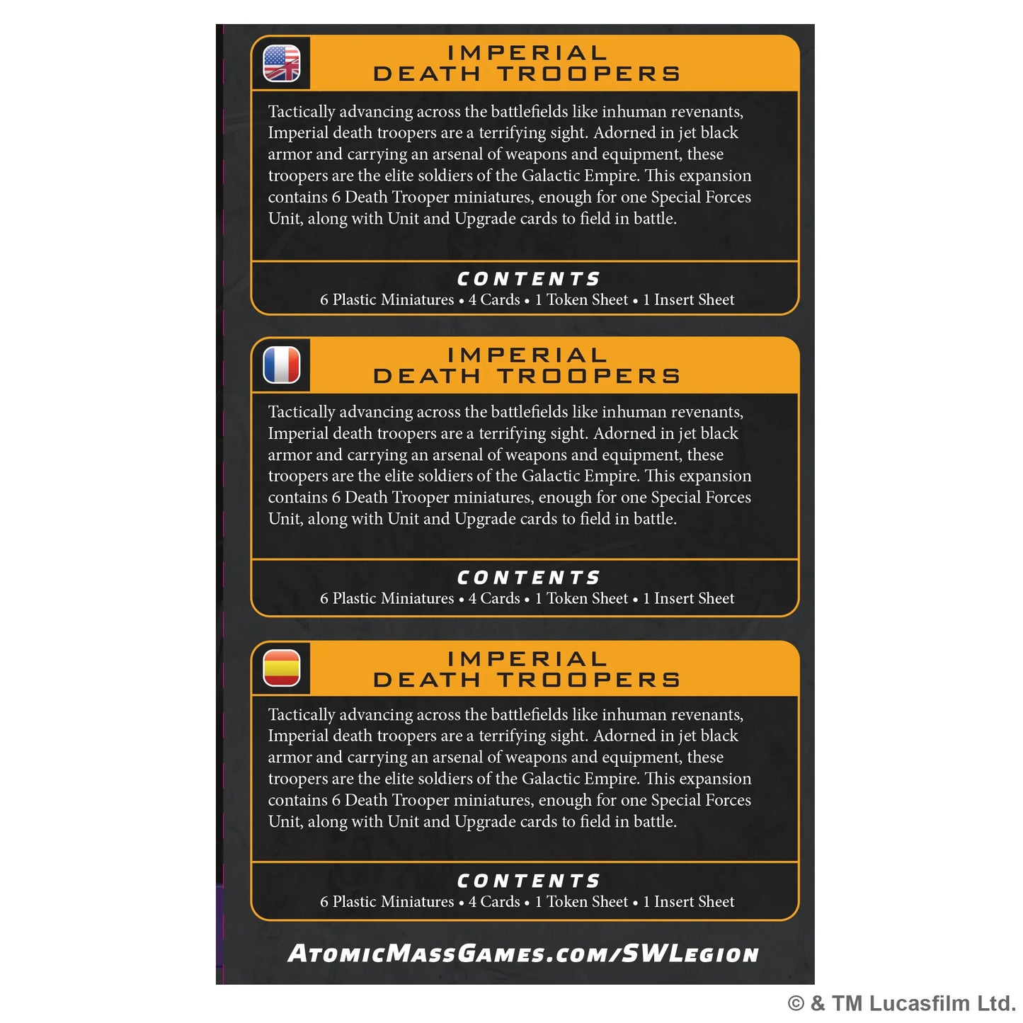 Star Wars: Legion – Imperial Death Troopers