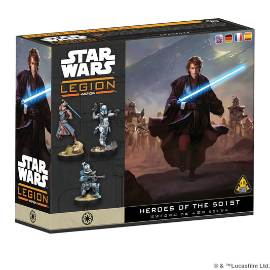 Star Wars: Legion – Heroes of the 501st Character Pack