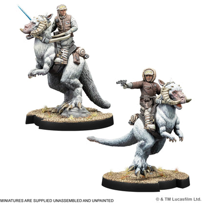Star Wars: Legion – Captain Solo & Commander Skywalker on Tauntuns