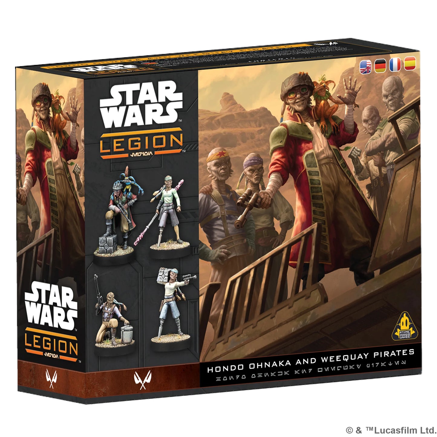 Star Wars: Legion – Hondo Ohnaka & Weequay Pirates