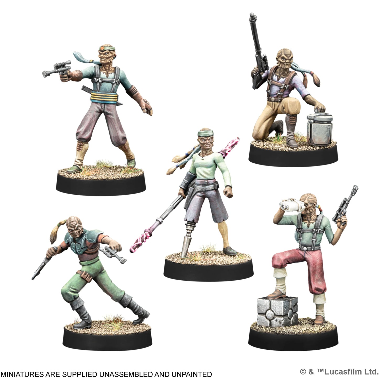 Star Wars: Legion – Hondo Ohnaka & Weequay Pirates