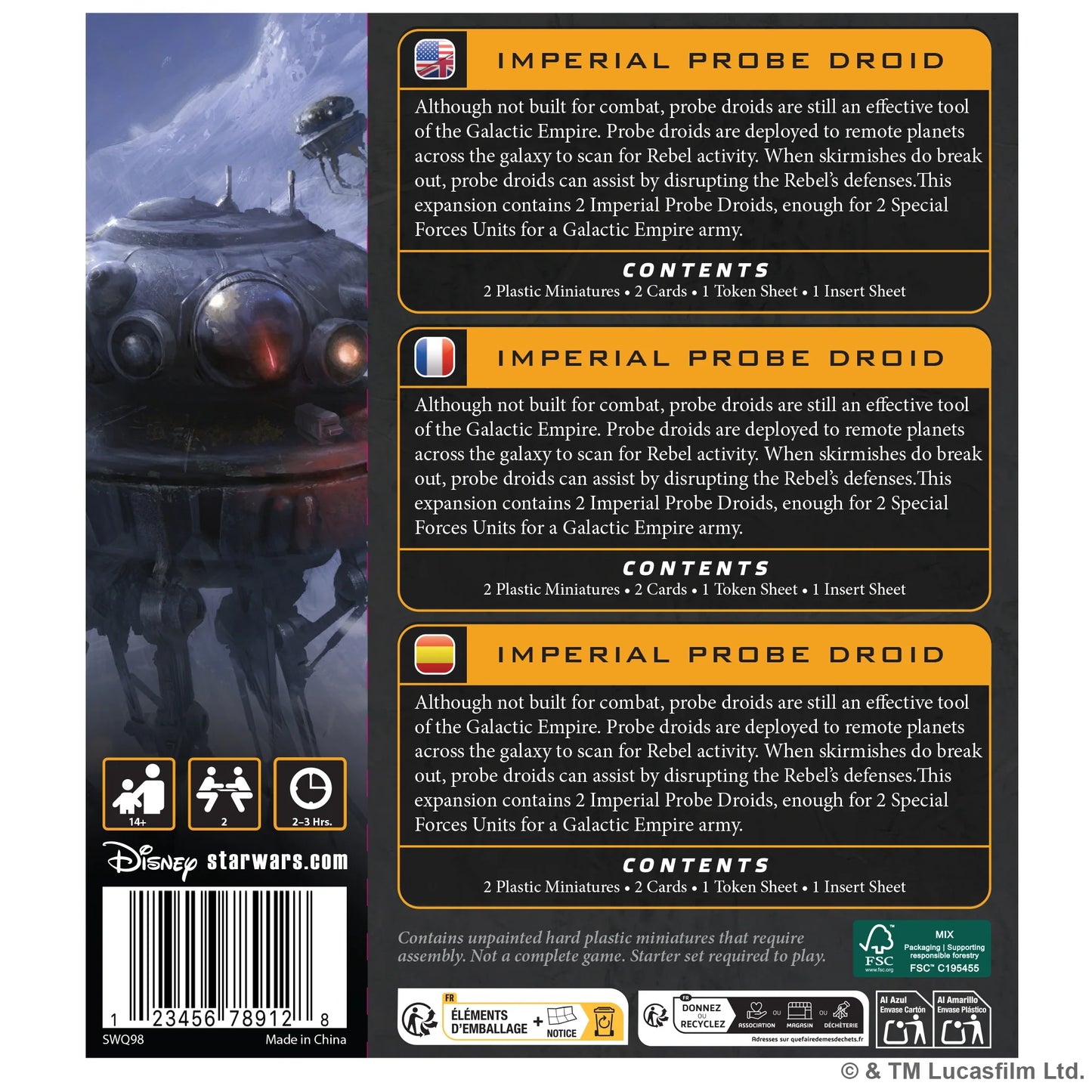 Star Wars: Legion - Imperial Probe Droids