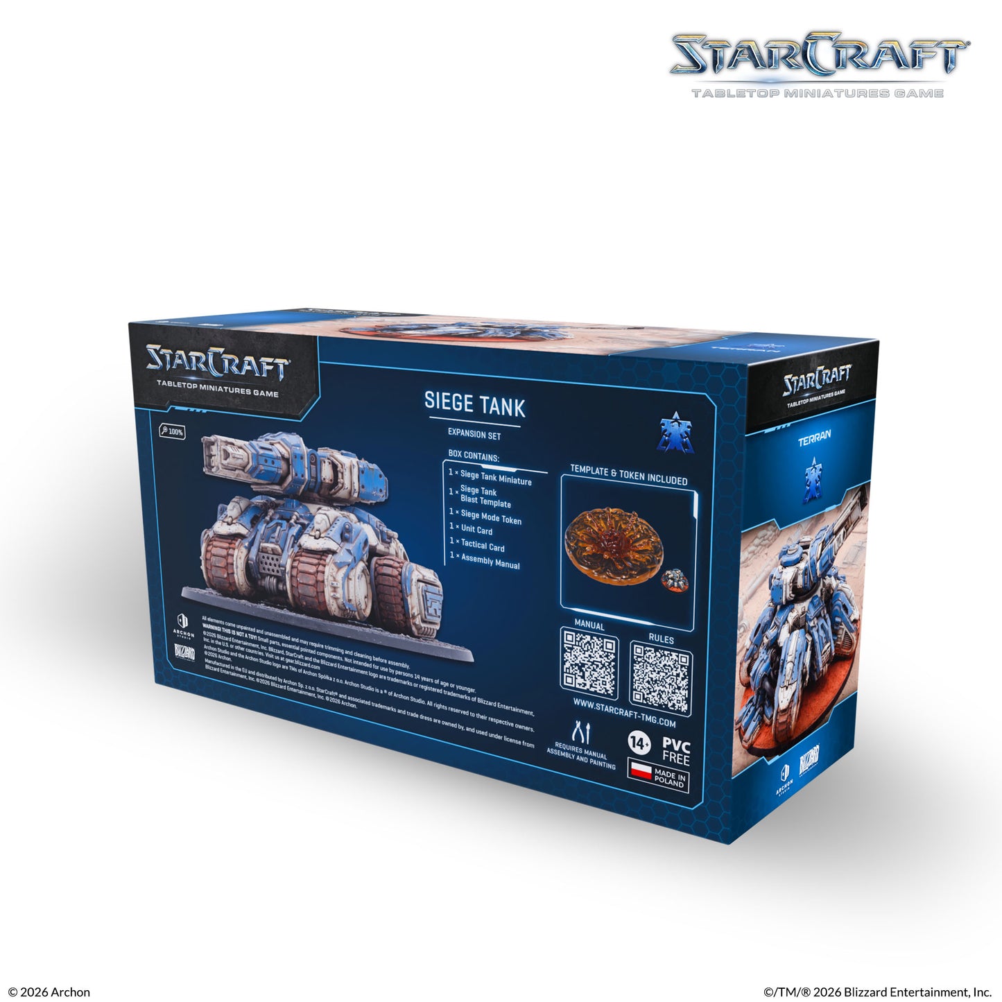 STARCRAFT® SIEGE TANK - TERRAN - EXPANSION SET