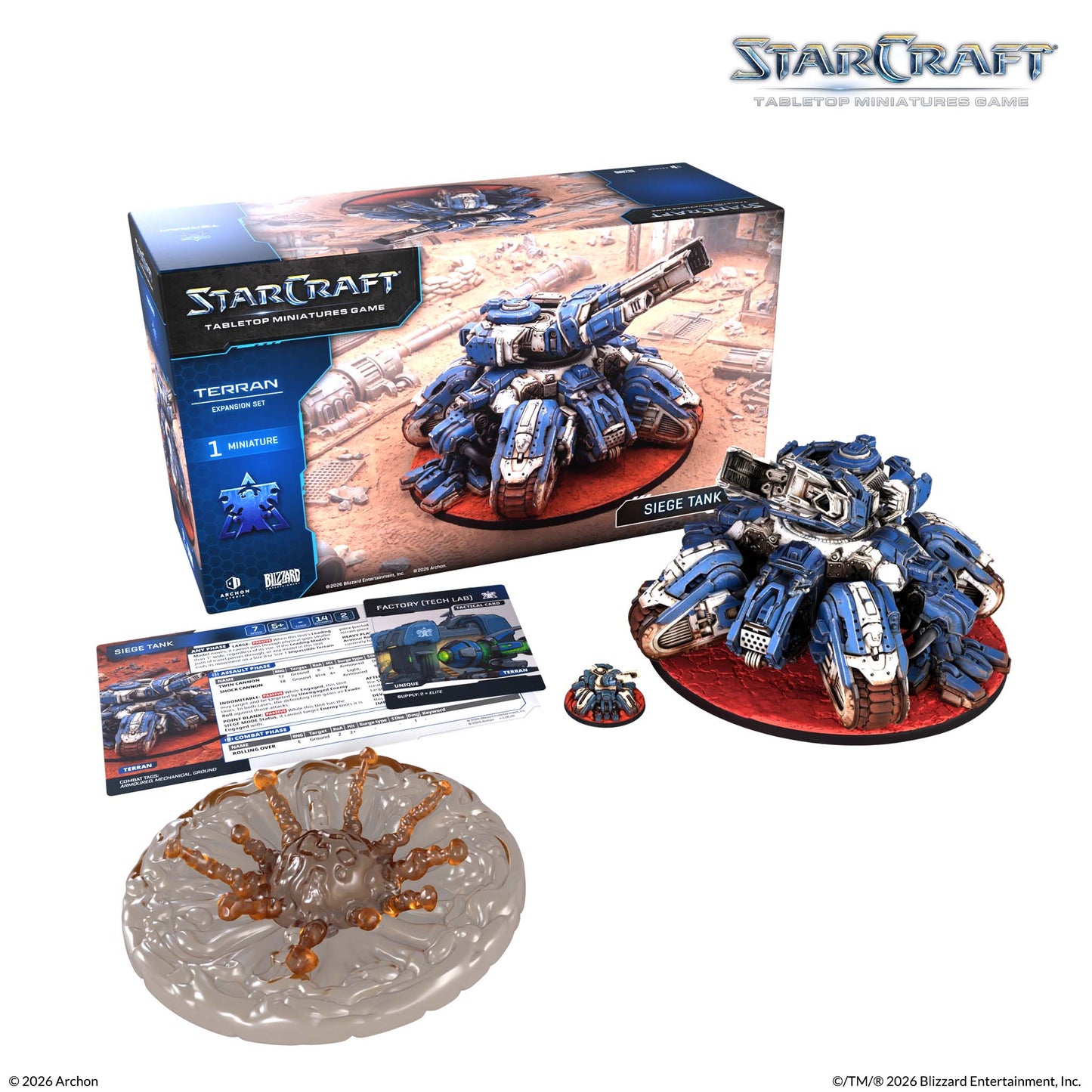 STARCRAFT® SIEGE TANK - TERRAN - EXPANSION SET