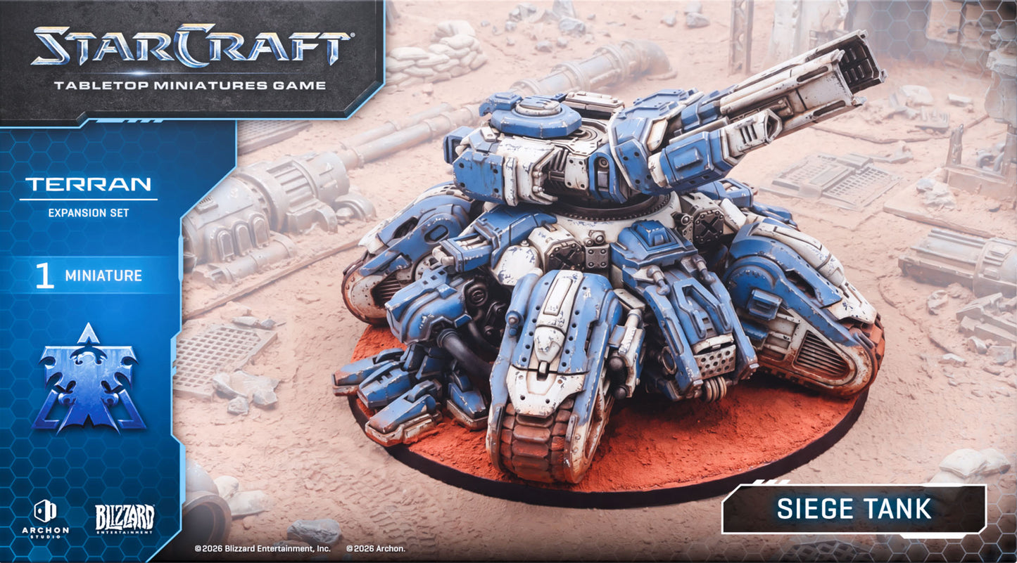 STARCRAFT® SIEGE TANK - TERRAN - EXPANSION SET