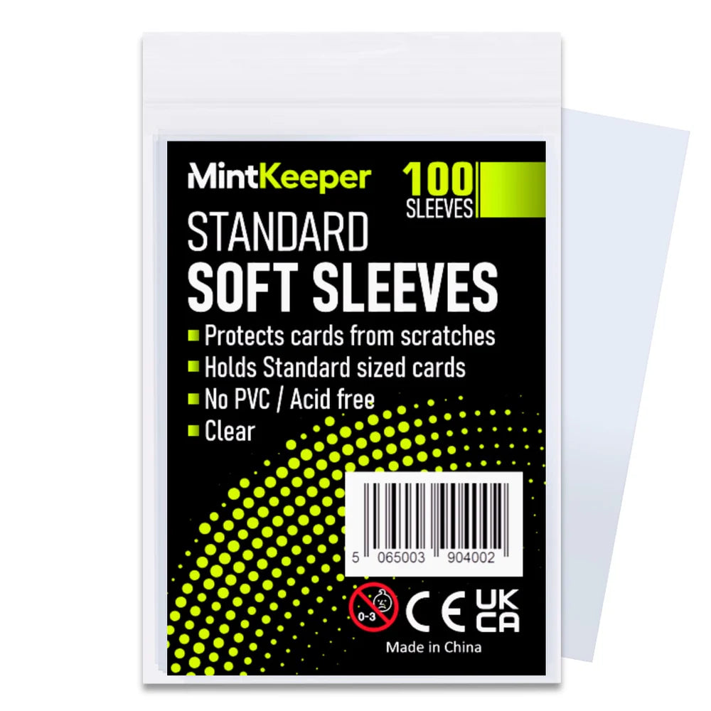 MintKeeper - Standard Soft Card Sleeves 100 Pack